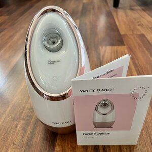 LIKE NEW!! Vanity Planet Aira Ionic Facial Steamer - Rose Gold